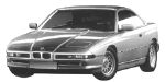 BMW E31 B1396 Fault Code